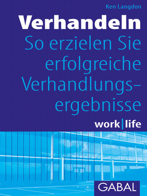 cover image of Verhandeln